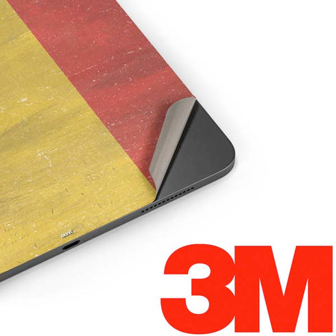 Belgium Flag Distressed Apple iPad Pro Skin